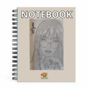 Cuaderno / Notebook ilustrado (chica 2)