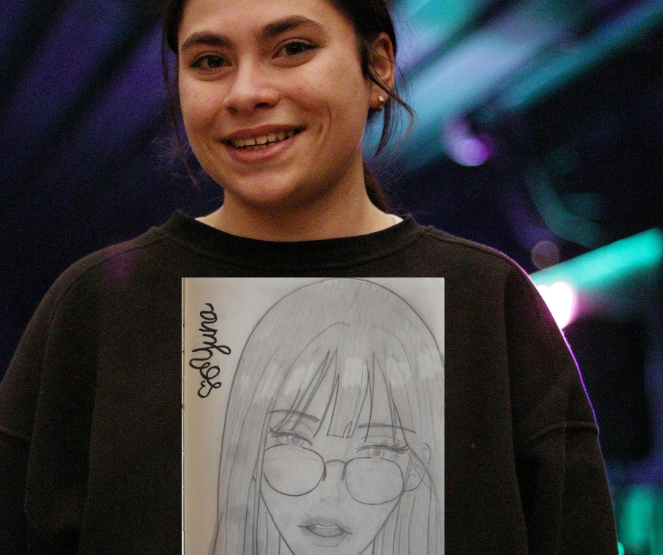 Sudaderas unisex – Arte ilustrado con identidad propia (chica 2) - Imagen 2