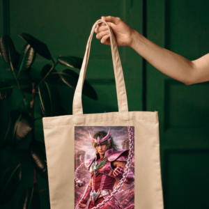 Bolsa de tela caballeros del zodiaco (andromeda)