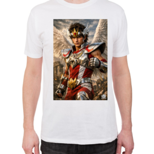 Camiseta Anime Realista – Caballero del Pegaso