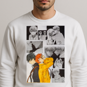 SUDADERAS – Ilustración Manga Romántica