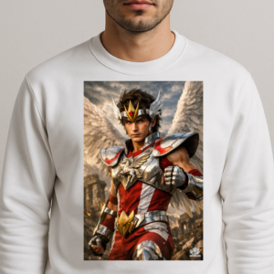 Sudadera Anime Realista – Caballero del Pegaso