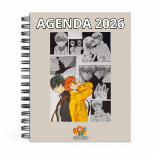 AGENDA 2026 – Ilustración Manga Romántica