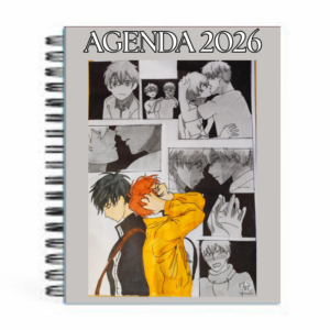 AGENDA 2026 – Ilustración Manga Romántica