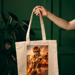 Bolsa de tela caballeros del zodiaco (Ave Fenix)