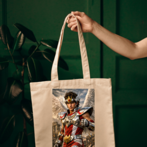 Bolsa de tela caballeros del zodiaco (Pegaso)