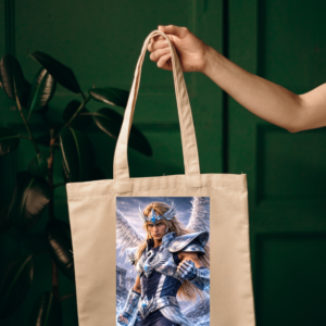 Bolsa de tela caballeros del zodiaco (Cisne)