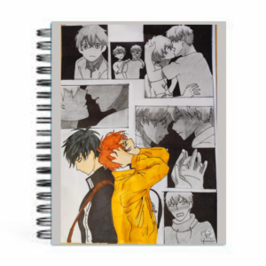 CUADERNO / NOTEBOOK – Ilustración Manga Romántica
