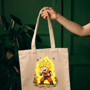 Bolsa de Tela Anime Parodia – Diseño Exclusivo para Fans del Manga y la Cultura Geek