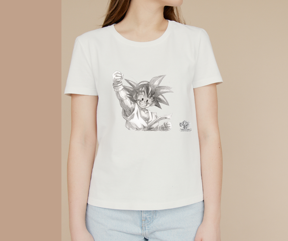 Camiseta Anime – Ilustración inspirada en el joven guerrero Saiyan - Image 3